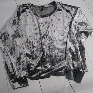 Forever 21 Velvet Blouse
